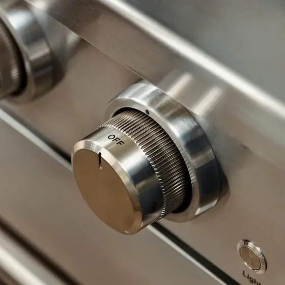 Stainless steel THOR Kitchen outdoor grill control knob